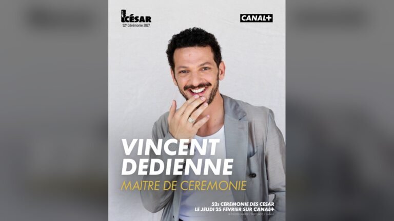 Vincent dedienne sera le maître de cérémonie des césar 2027 hanouna macron pape