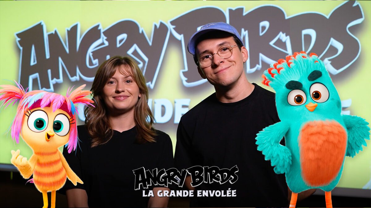 Angry Birds 3 : Marine et Louis Cattelat doublent les enfants de Red au cinéma