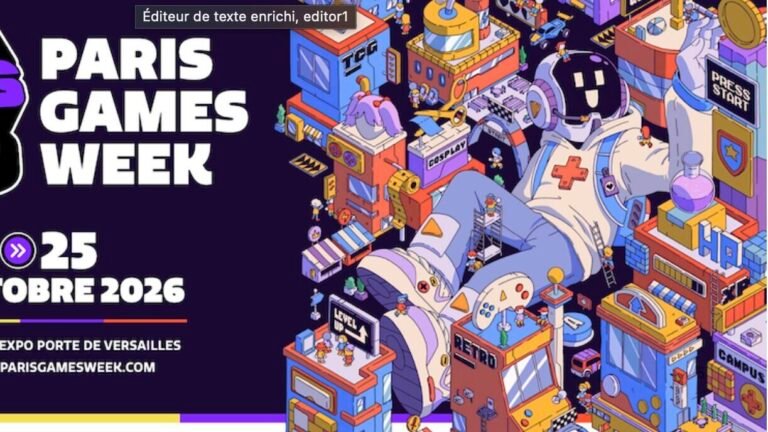 Paris Games Week 2026 : plus de 160 000 visiteurs, la PGW 2027 du 28 au 31 octobre