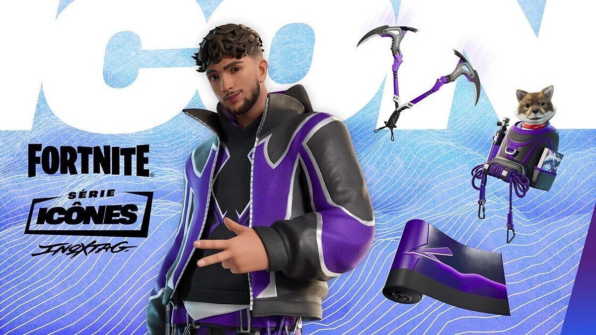 Skin Inoxtag Fortnite : premier Français des Icônes, en boutique jusqu’au 5 novembre