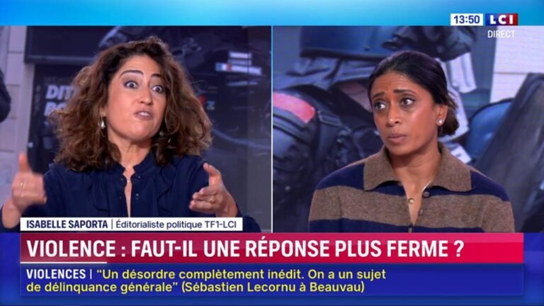 Lci : isabelle saporta suspendue une semaine après son clash avec prisca thévenot LCI : Isabelle Saporta suspendue une semaine après son clash avec Prisca Thévenot