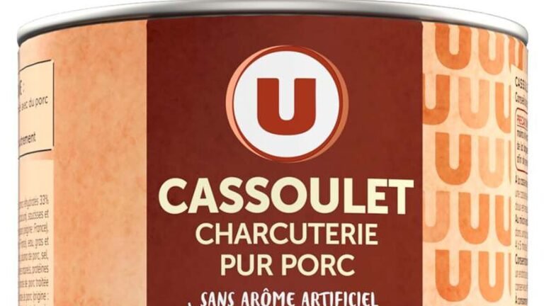 Rappel conso : cassoulet U 4/4, étiquetage erroné et sulfites non déclarés chez Coopérative U