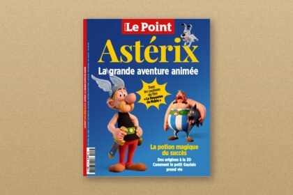 Couverture du hors-série Le Point Astérix : La grande aventure animée