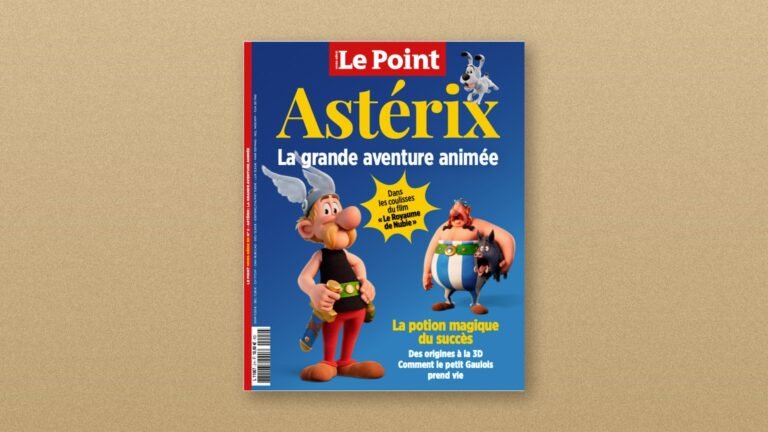 « astérix : la grande aventure animée », hors-série du point Couverture du hors-série Le Point Astérix : La grande aventure animée