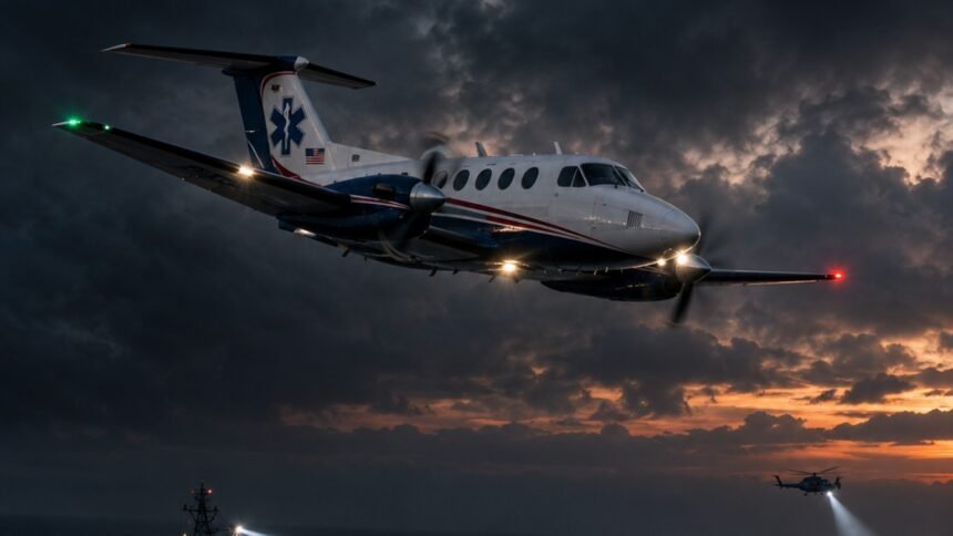 Avion médical disparu au large du massachusetts : six personnes à bord Avion médical disparu au large du Massachusetts : six personnes à bord