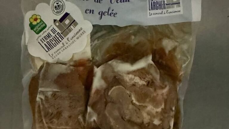 Rappel conso : tête de veau en gelée Ferme de Larcher, risque de toxi-infection