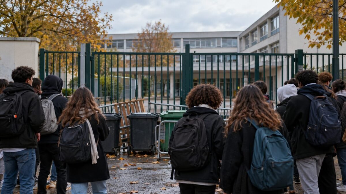 Blocus des lycées : les lycéens appellent à bloquer dès lundi, avant la grève de jeudi