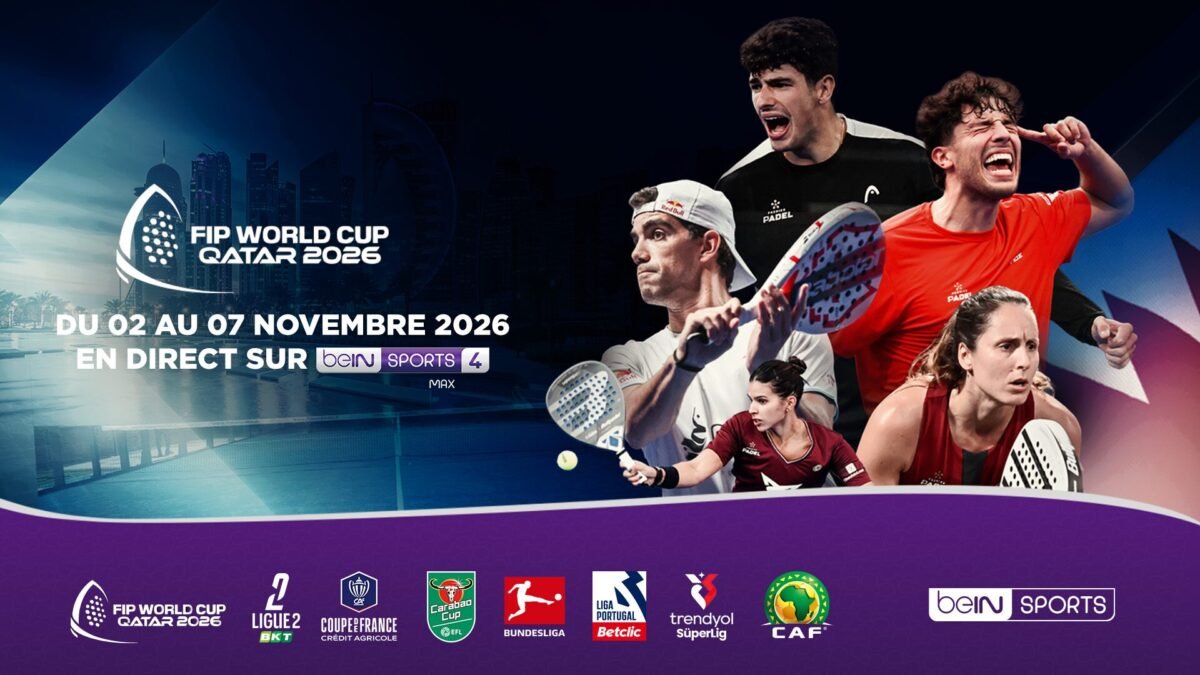 Coupe du monde de padel 2026 : beIN SPORTS diffuse le Mondial de Doha en exclusivité