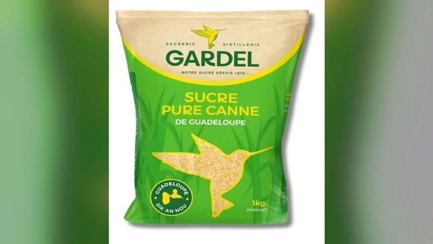 Rappel conso : sucre roux pure canne Gardel, plastique blanc, Leader Price Guadeloupe
