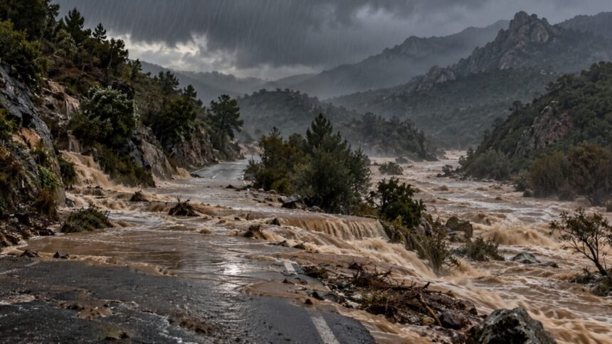 Haute-corse : une personne disparue à ghisonaccia, un véhicule emporté par les eaux Haute-Corse : une personne disparue à Ghisonaccia, un véhicule emporté par les eaux