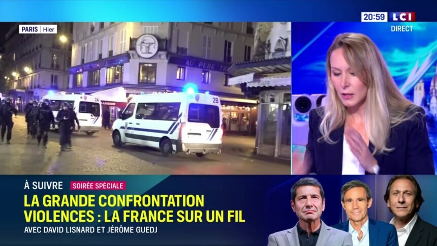 Majorité pénale à 15 ans : Marion Maréchal la réclame après les violences du 17 octobre