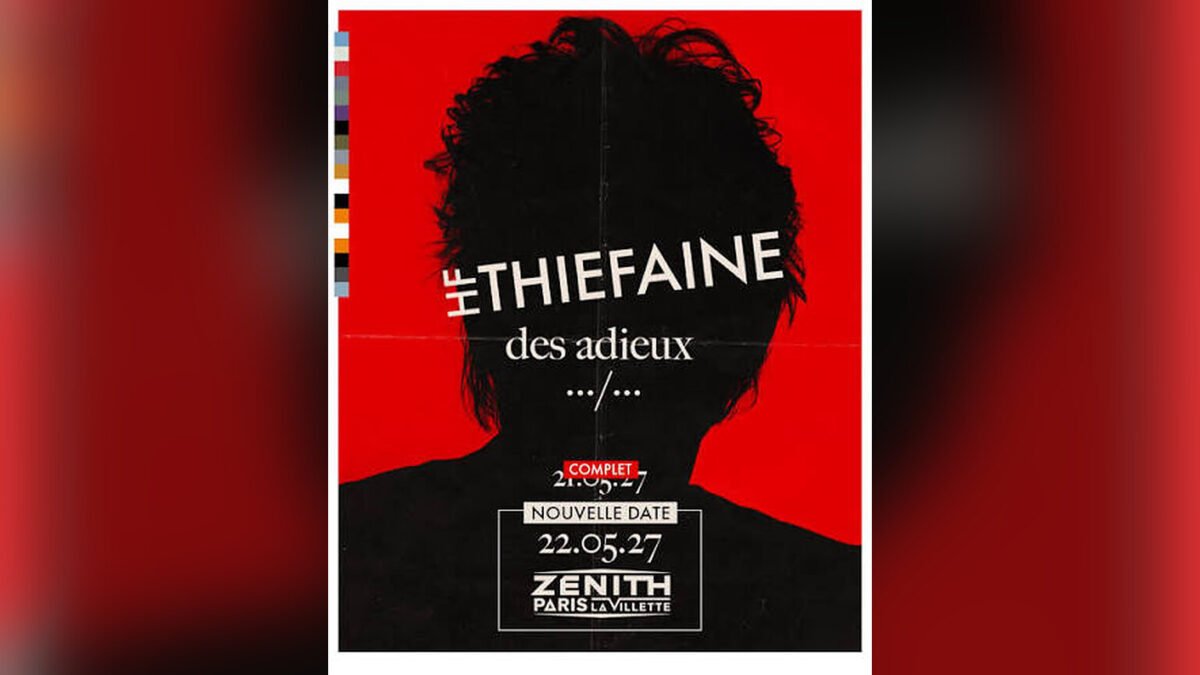 Thiéfaine au Zénith de Paris : une seconde date le 22 mai 2027