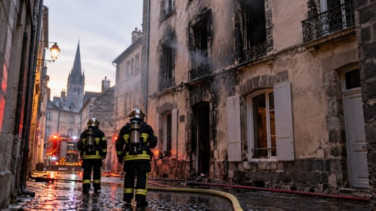 Incendie à Clermont-Ferrand : un homme de 21 ans en garde à vue, six blessés