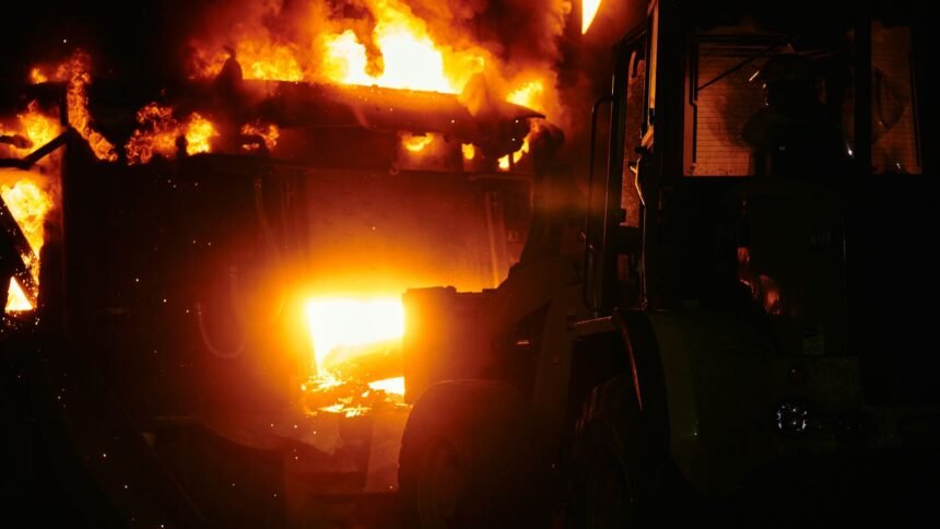 Incendie à paris : le marché des enfants rouges détruit, le feu est maîtrisé Incendie de nuit : un bâtiment en flammes