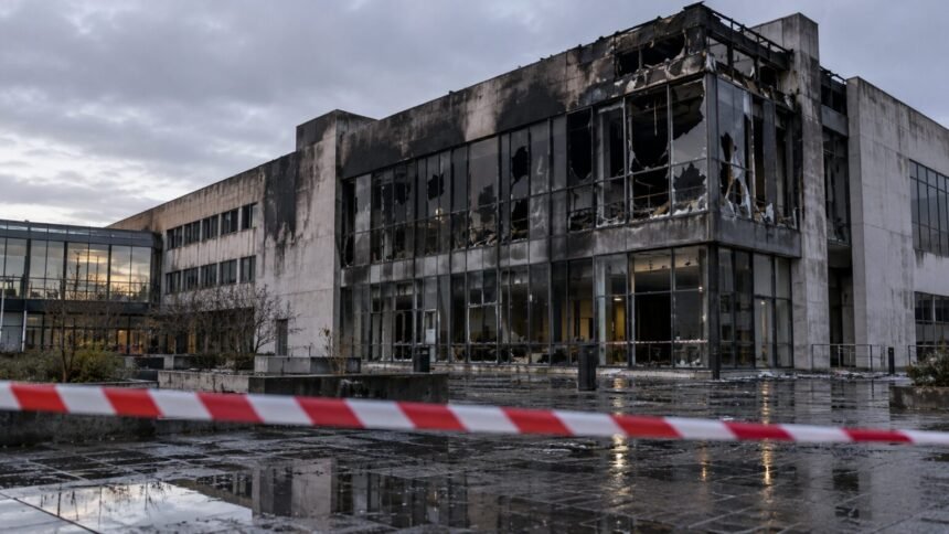 Incendie université de Rouen : un feu volontaire, la police judiciaire saisie