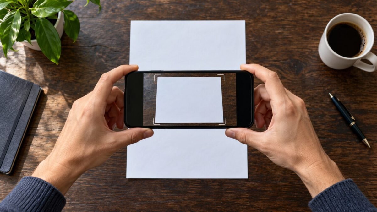 iPhone : comment scanner un document sans application