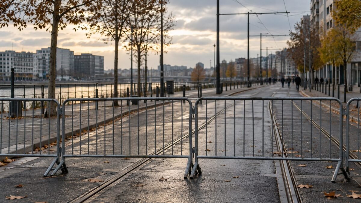 Manifestation à Nantes : le cortège évite le centre, cinq personnes interpellées