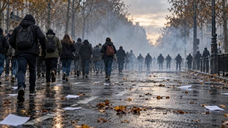 Mobilisation du 31 octobre : heurts à Lyon, Marseille et Paris en fin de cortège