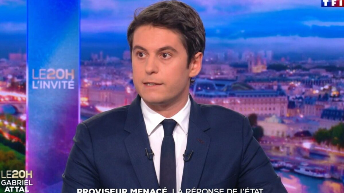 Gabriel Attal fait de l’école sa priorité dans Route nationale sur TF1