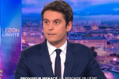 Gabriel Attal fait de l'école sa priorité dans Route nationale sur TF1