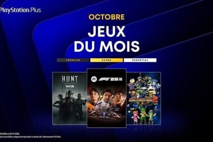 PlayStation Plus octobre 2026 : F1 25, Hunt et EDF à récupérer dès le 6 octobre