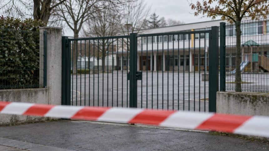VIDEO : collège Lakanal à Aubagne, un fusil dans un étui de guitare selon le parquet
