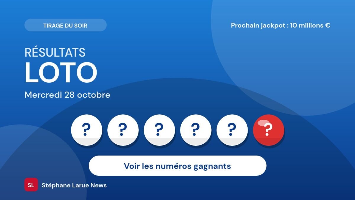 Résultats Loto du mercredi 28 octobre
