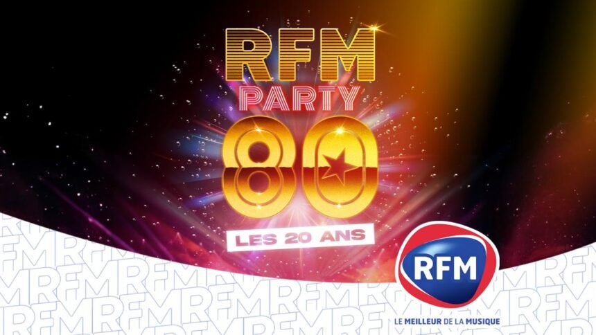 RFM Party 80 revient à l’antenne et repart en tournée pour ses 20 ans