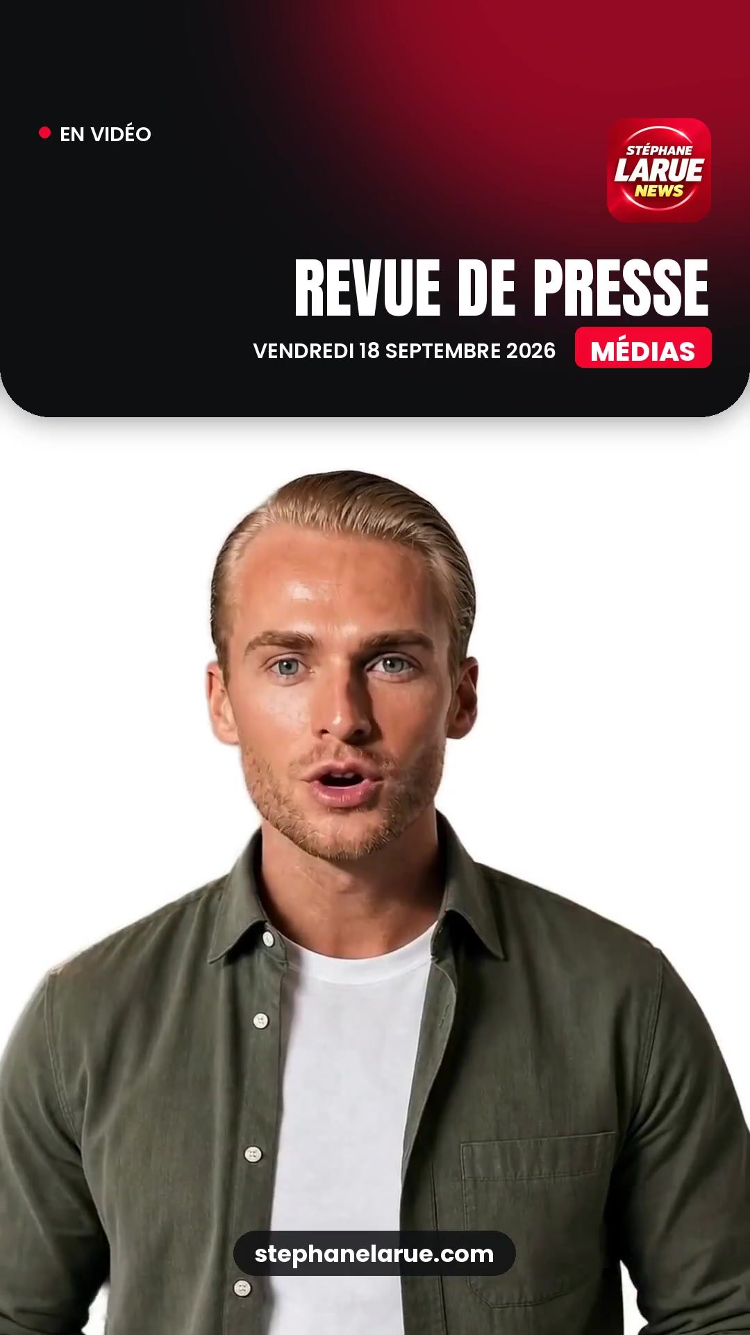 Vidéo de la revue de presse médias