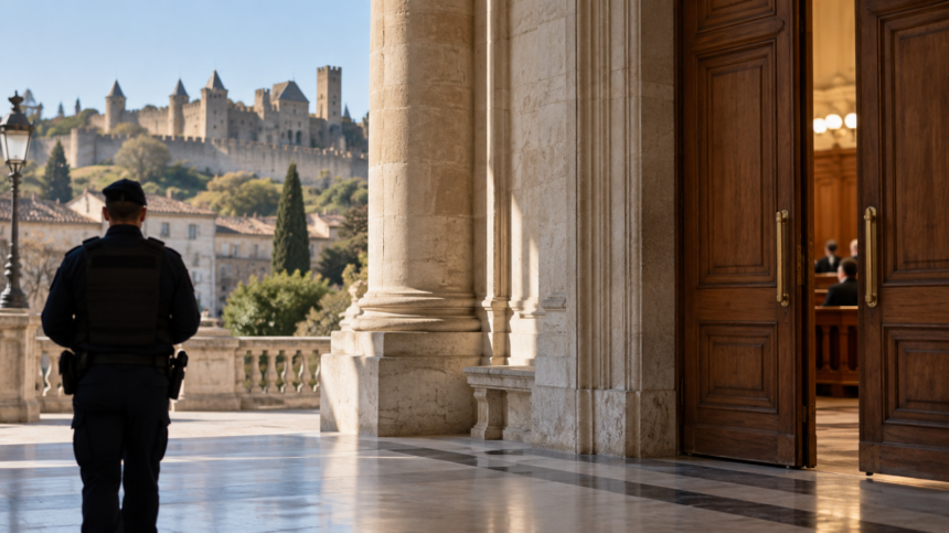 Carcassonne : le policier sera jugé le 6 novembre après la vidéo Carcassonne : le policier sera jugé le 6 novembre après la vidéo